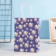 30PCS Fashion Ball Kraft Paper Gift Bag Festivals gift tote bag Party Favor Bag - Green-Football-30pcs V528-GREEN-FOOTBALL-30PCS-720521