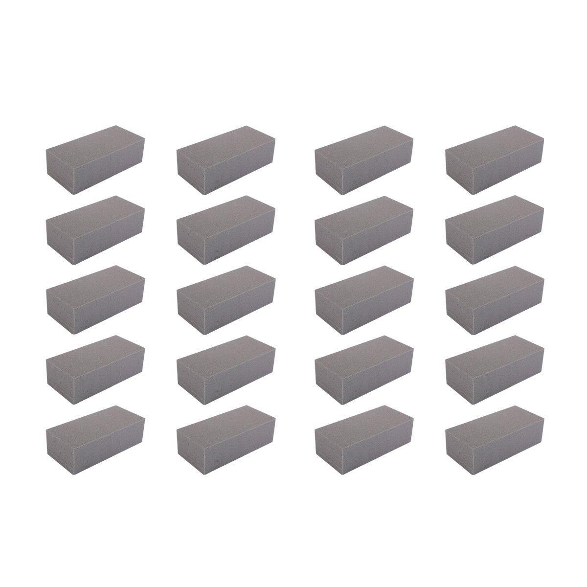 Floral Foam Blocks for Dry Wet Artificial Flower Arrangements Florist Supplies - Dry 2PCS V528-GREY-2PCS-517957