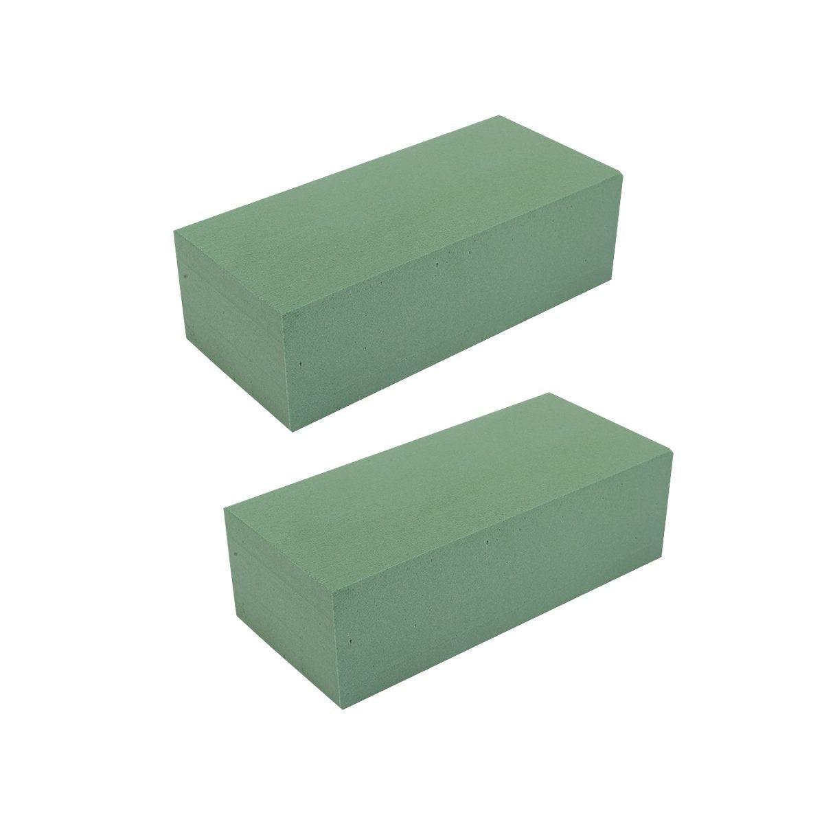 Floral Foam Blocks for Dry Wet Artificial Flower Arrangements Florist Supplies - Dry 2PCS V528-GREY-2PCS-517957