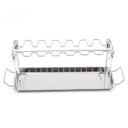 Foldable Stainless Steel Barbecue Grill Rack for Chicken Legs Outdoor Cooking V528-GRILL-233073