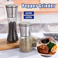 Stainless Steel Manual Salt and Pepper Grinder with Adjustable Ceramic Core - 200ML V528-GRINDERMANUAL-200ML-538414