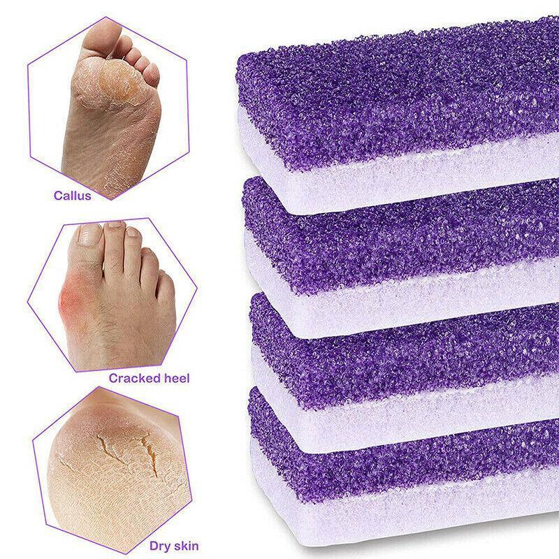 Exfoliate Foot File Rasp Scrubber Pedicure Dead Skin Callus Remover Peel Massage V528-GRINDSTONE-5PCS-89017