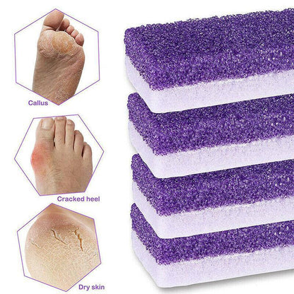 Exfoliate Foot File Rasp Scrubber Pedicure Dead Skin Callus Remover Peel Massage V528-GRINDSTONE-5PCS-89017