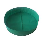 5x Felt Planting Bag Round Vegetable Garden Flower Seedling Grow Bags for Plants - Black-30*20cm V528-GROW-BAG-5PCS-30-20-BLACK-840401