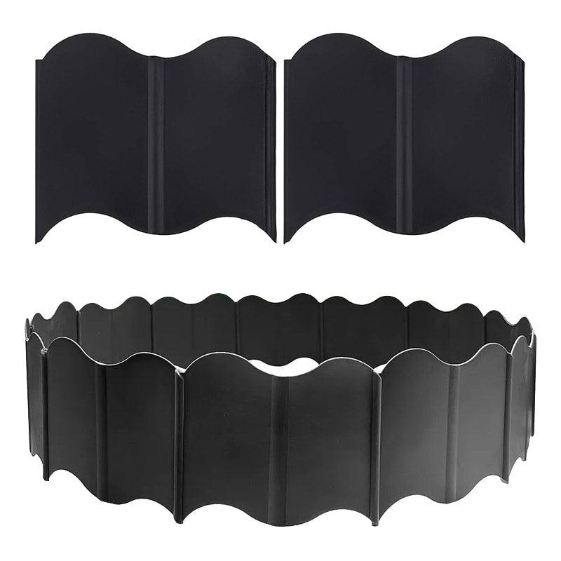 20PCS Garden Edging Fence Decorative Plastic Lawn Border Panels Landscaping - Green V528-GUARDRAIL-GREEN-877537