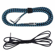 3M Guitar Amp Cable 6.35mm Mono Jack to Jack Lead for Electric Instruments - 3M Black Cable V528-GUITARAMPCABLE-BLACK-1PC-165835
