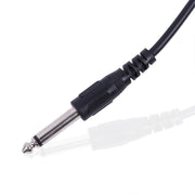 3M Guitar Amp Cable 6.35mm Mono Jack to Jack Lead for Electric Instruments - 3M Black Cable V528-GUITARAMPCABLE-BLACK-1PC-165835