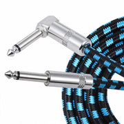 3M Guitar Amp Cable 6.35mm Mono Jack to Jack Lead for Electric Instruments - 3M Black Cable V528-GUITARAMPCABLE-BLACK-1PC-165835