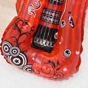 Guitar Foil Balloon Air Fill Rock and Roll Music Party Wedding Birthday Decoration - Red V528-GUITARBALLOON-RED-918965