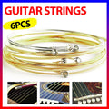 Acoustic Music Guitar Strings Steel Premium Light Universal 6 pcs Sent Free Pick V528-GUITARSTRINGS-6PCS-789448