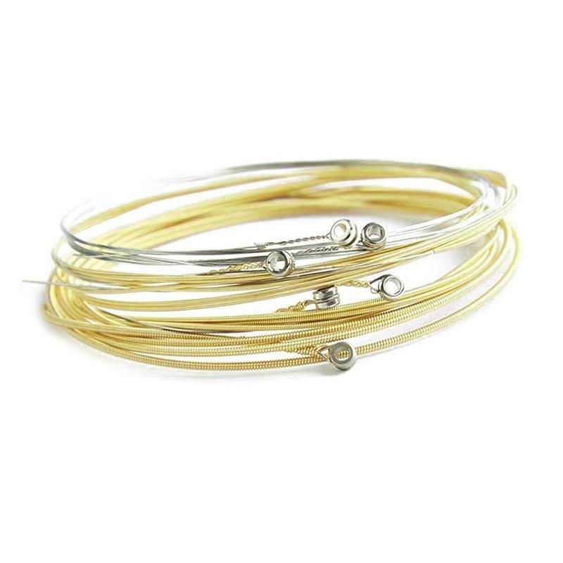 Acoustic Music Guitar Strings Steel Premium Light Universal 6 pcs Sent Free Pick V528-GUITARSTRINGS-6PCS-789448