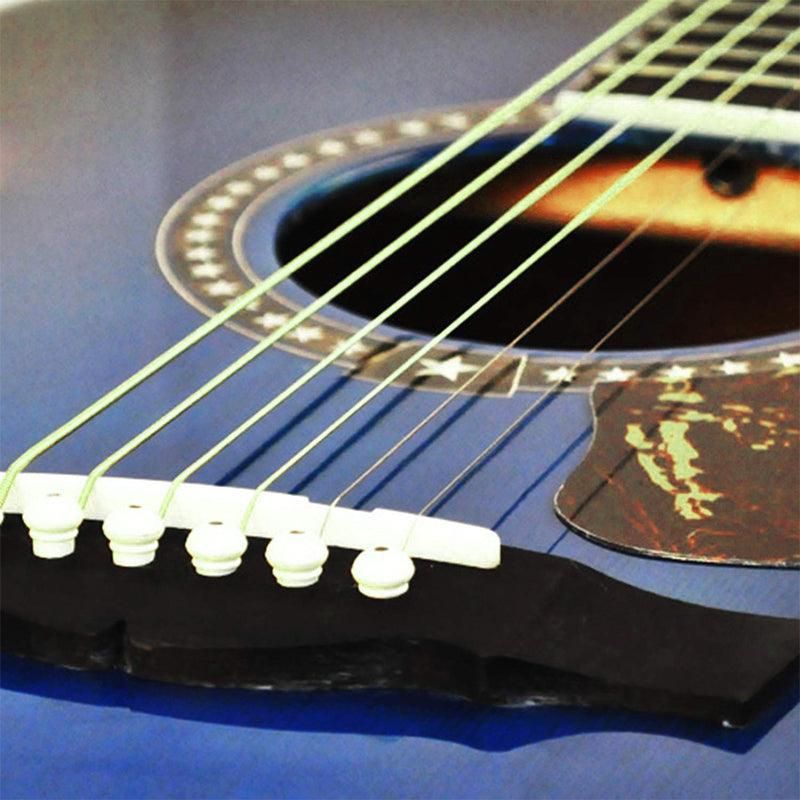 Acoustic Music Guitar Strings Steel Premium Light Universal 6 pcs Sent Free Pick V528-GUITARSTRINGS-6PCS-789448