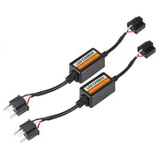 2PCS H4 CANBUS LED Headlight Decoder Anti Flicker Error Canceller Load Resistor V528-H4CANBUSDECODER-2PCS-284269