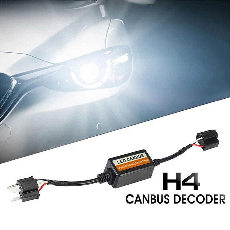 2PCS H4 CANBUS LED Headlight Decoder Anti Flicker Error Canceller Load Resistor V528-H4CANBUSDECODER-2PCS-284269