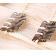 30pcs Wig Snap Clips for Hair Extension Weft 32mm All Colors Hair Styling - Brown V528-HAIR-CLIP-BROWN-30PCS-713707