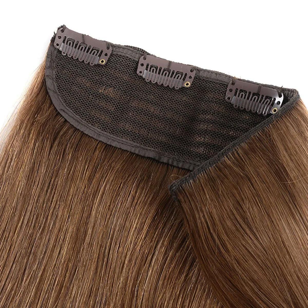 30pcs Wig Snap Clips for Hair Extension Weft 32mm All Colors Hair Styling - Brown V528-HAIR-CLIP-BROWN-30PCS-713707