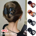 4PCS Hair Clip Set Duckbill Clips Cute Hair Accessories for Bangs and Styling V528-HAIR-CLIP-SET-3-524156