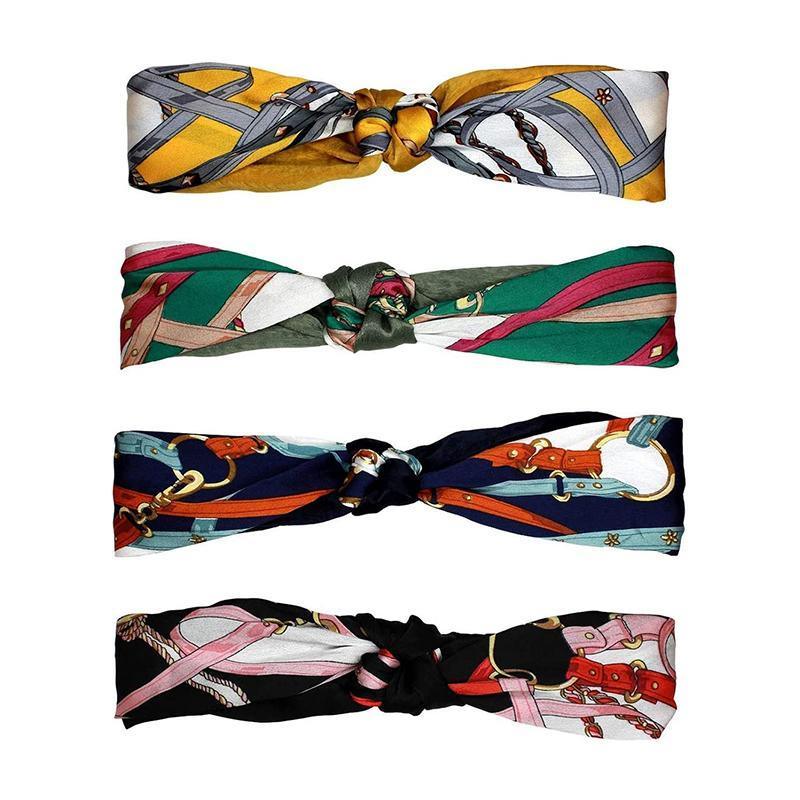Women Lady Boho Bohemian Cross hair head headband band Scarf Wrap Bandana AU - Black V528-HAIRBAND-BLACK-633893