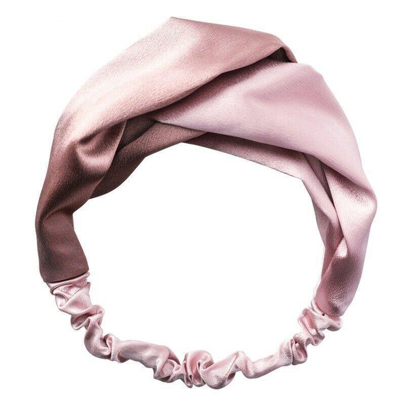 Women Chiffon Floral Print Headband Fashion Bohemian Elastic Cross Hair Bands - C-Red V528-HAIRBAND-C-RED-772183