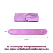 8-Colours Wrap Head Band Hairband Hair Band Adjustable Facial Make Up Face Wash Au - Grey V528-HAIRBAND-GREY-483524