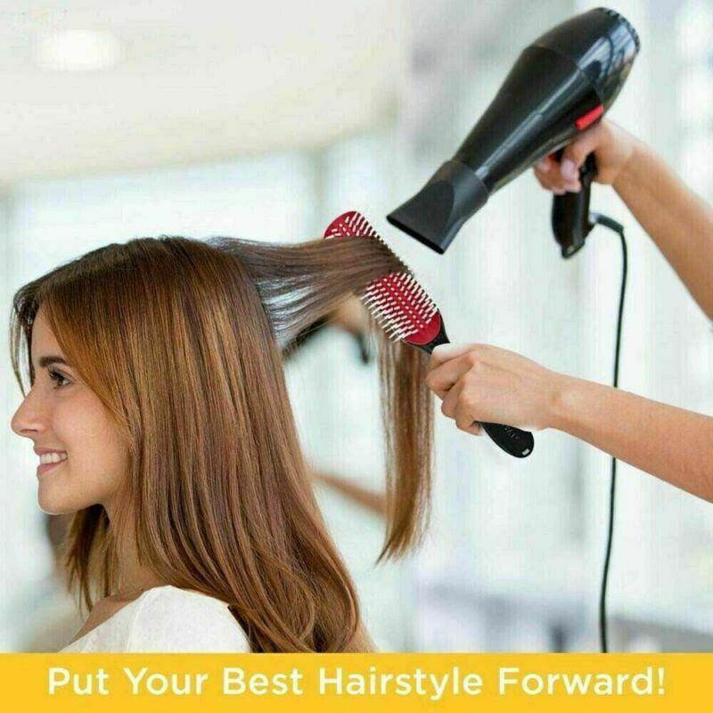 Hair Styling Brush Classic D3 Medium 9 Row Comb Styling Hairbrush V528-HAIRBRUSH-125698