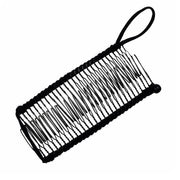 Vintage Banana Hair Clip Christmas Hair Claw Accessory Stretchable Banana Comb - 30 Teeth V528-HAIRCLIP-30TEETH-612967