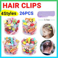 26Pcs Hair Clips Set Snap Bows and Hairpins for Styling and Everyday Use - Flower( Without Bottle) V528-HAIRCLIPS-FLOWER-26PCS-412893