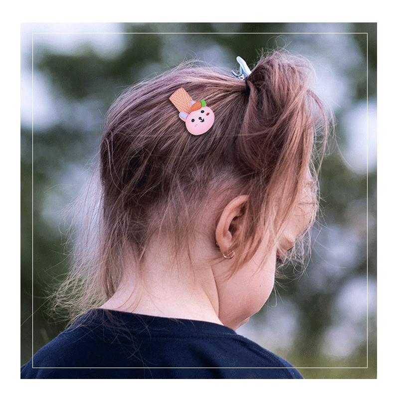 26Pcs Hair Clips Set Snap Bows and Hairpins for Styling and Everyday Use - Heart ( Without Bottle) V528-HAIRCLIPS-HEART-26PCS-538498