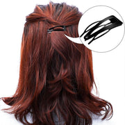 UP 30X Double-grip Hair Clips Metal Snap Barrettes Hair Styling Tool Women Girls - Rose Gold(10PCS) V528-HAIRCLIPS-ROSEGOLD-10PCS-65298