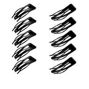 UP 30X Double-grip Hair Clips Metal Snap Barrettes Hair Styling Tool Women Girls - Rose Gold(10PCS) V528-HAIRCLIPS-ROSEGOLD-10PCS-65298