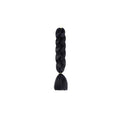 Coloured Jumbo Braiding Hair Extensions Braids Twist Hight Temperature Kanekalon - 1# V528-HAIRCOLOURSHADE-1-34395