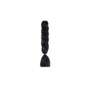 Coloured Jumbo Braiding Hair Extensions Braids Twist Hight Temperature Kanekalon - 1# V528-HAIRCOLOURSHADE-1-34395
