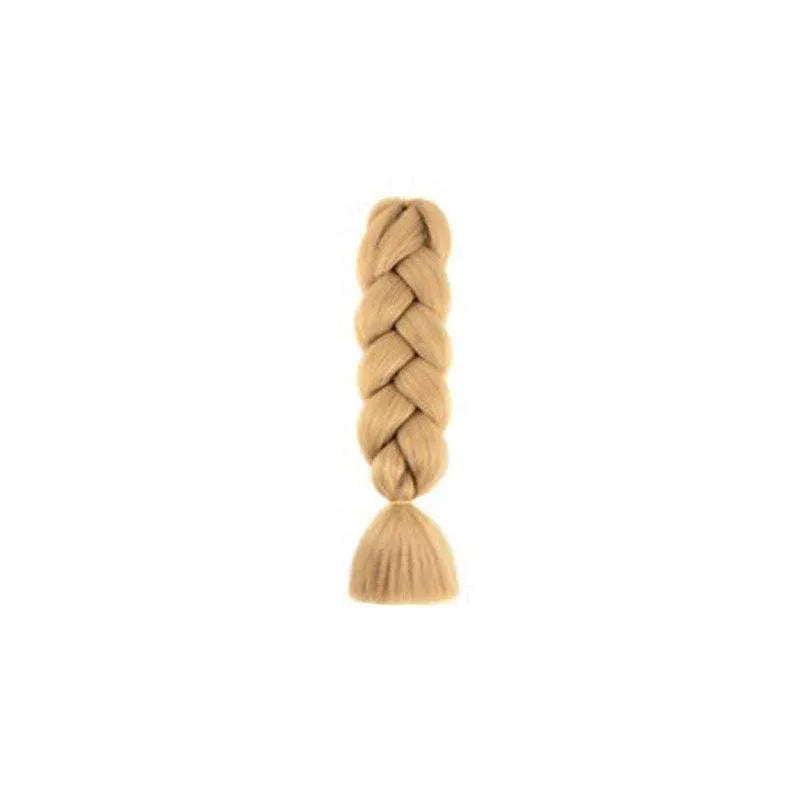Coloured Jumbo Braiding Hair Extensions Braids Twist Hight Temperature Kanekalon - 27# V528-HAIRCOLOURSHADE-27-27799
