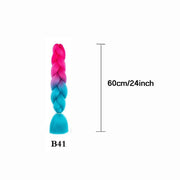 Coloured Jumbo Braiding Hair Extensions Braids Twist Hight Temperature Kanekalon - B3 V528-HAIRCOLOURSHADE-B392169