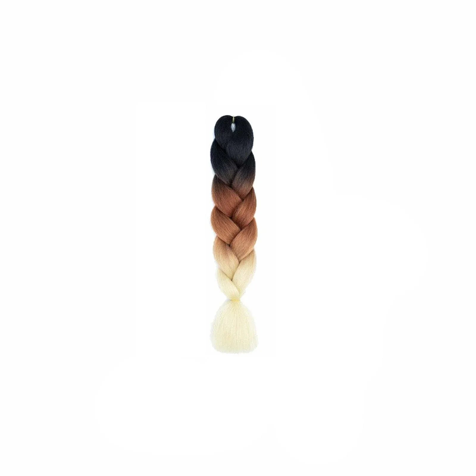 Coloured Jumbo Braiding Hair Extensions Braids Twist Hight Temperature Kanekalon - C15 V528-HAIRCOLOURSHADE-C1589535