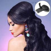 2Pcs Diy Invisible Hair Volume Increase Fluffy Puff Sponge Pad Clip Comb Girls V528-HAIRDRESSER-COFFEEBLACK-79844