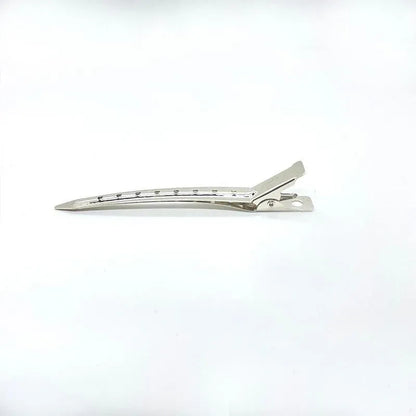 6-54X 9cm Hairdressing Sectioning Hair Clips Duck Bill Hairpin Salon Metal Curl Clips - 12PCS V528-HAIRDRESSINGCLIP-9CM-12PCS-953298