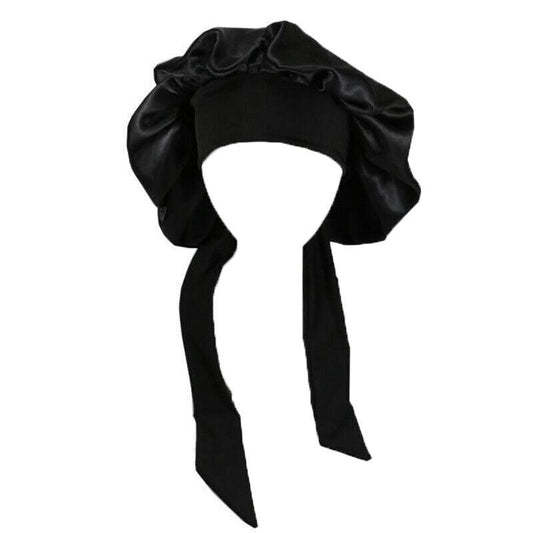 Sleeping Bonnet Hair Wrap Silk Satin Cap Women Elastic Night Hat Soft Headwear - Blue V528-HAIRWRAP-BLUE-108778