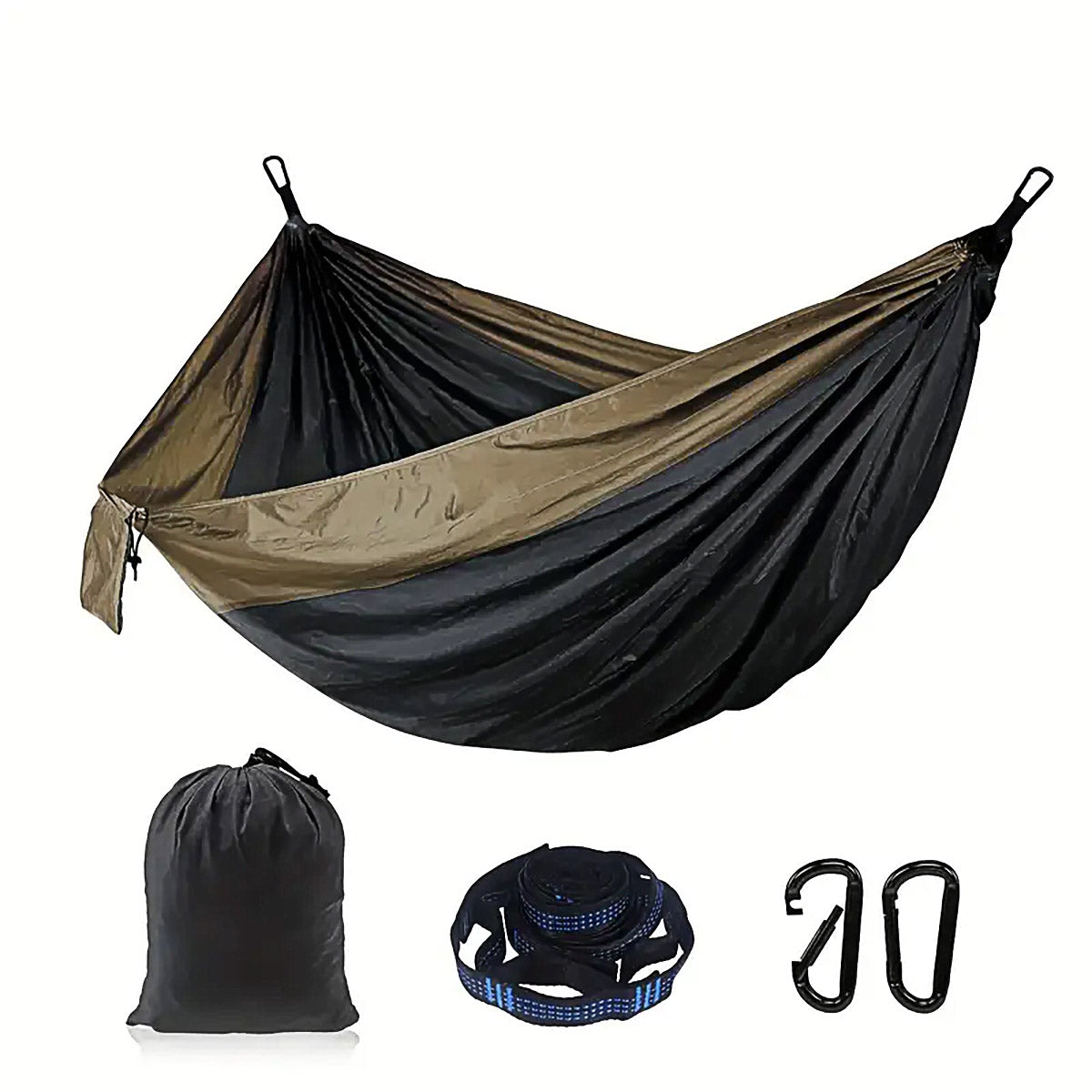 Outdoor Camping Hammock with Adjustable Strap Portable Hanging Bed Travel Swing V528-HAMMOCK-485475