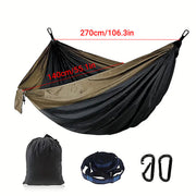 Outdoor Camping Hammock with Adjustable Strap Portable Hanging Bed Travel Swing V528-HAMMOCK-485475