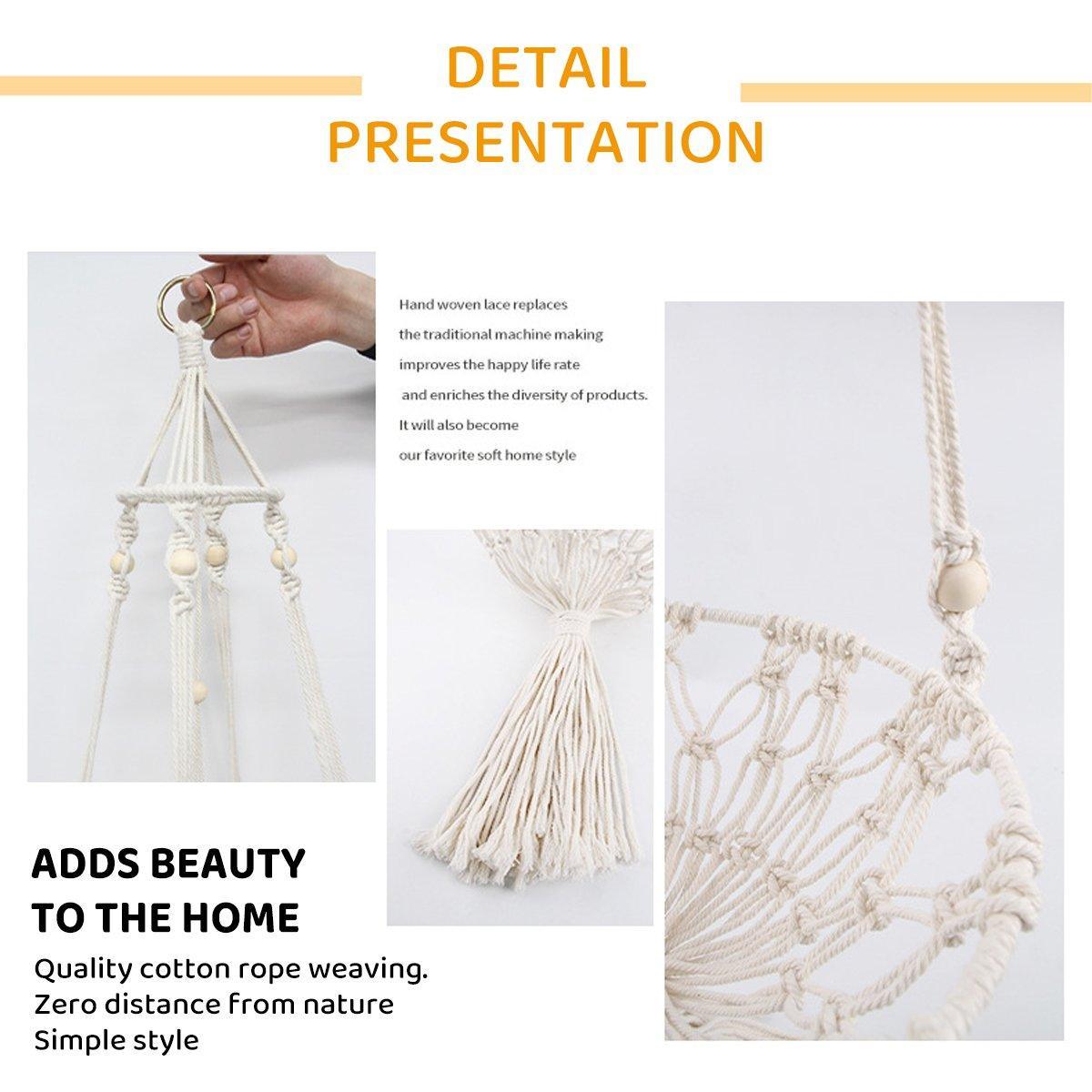 Macrame Cat Hammock Boho Style Kitty Hanging Swing Bed Pet Sleeping Bed Cat V528-HAMMOCK-840117