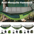 Camping Hammock Tent Set Double Outdoor Hanging Bed With Mosquito Net For Travel - Camouflage V528-HAMMOCK-MC-687312