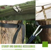 Camping Hammock Tent Set Double Outdoor Hanging Bed With Mosquito Net For Travel - Camouflage V528-HAMMOCK-MC-687312