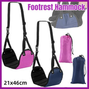 Travel Rest Hammock Office Foot Hammock Portable Rest for Relaxation Support - Navy Blue V528-HAMMOCK-NAVY-BLUE-364139