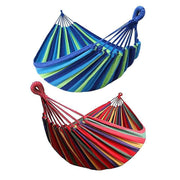 Double Outdoor Hammock 260x150cm with Straps for Camping Hanging Tree Bed - Red V528-HAMMOCKBED-RED-190156
