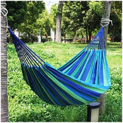 Double Outdoor Hammock 260x150cm with Straps for Camping Hanging Tree Bed - Red V528-HAMMOCKBED-RED-190156