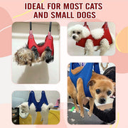 L Size Hammock Helper Pet Dog Cat Grooming Restraint Bags For Bathing Trimming Nail - Black V528-HAMMOCKHELPER-BLACK-L-552553