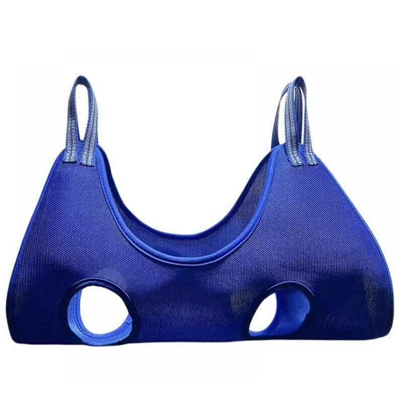 S Size Hammock Helper Pet Dog Cat Grooming Restraint Bags for Bathing Trimming Nail - Blue V528-HAMMOCKHELPER-BLUE-S-156353