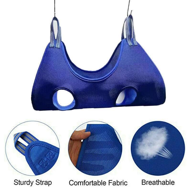 L Size Hammock Helper Pet Dog Cat Grooming Restraint Bags For Bathing Trimming Nail - Red V528-HAMMOCKHELPER-RED-L-206696