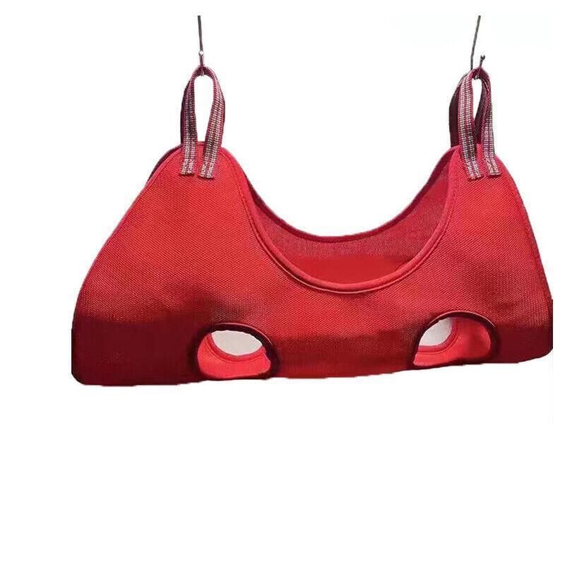 S Size Hammock Helper Pet Dog Cat Grooming Restraint Bags for Bathing Trimming Nail - Red V528-HAMMOCKHELPER-RED-S-584156